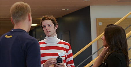 The workshop in concept development was led by Raya Ribbius (to the right)